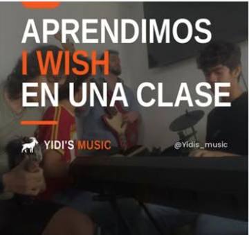 Reel: aprendimos I Wish en una clase